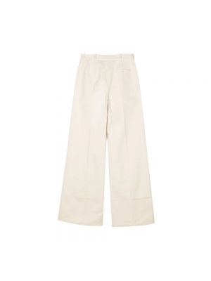 Pantalones de algodón Del Core beige