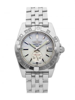 Zegarek z perełkami Breitling biały