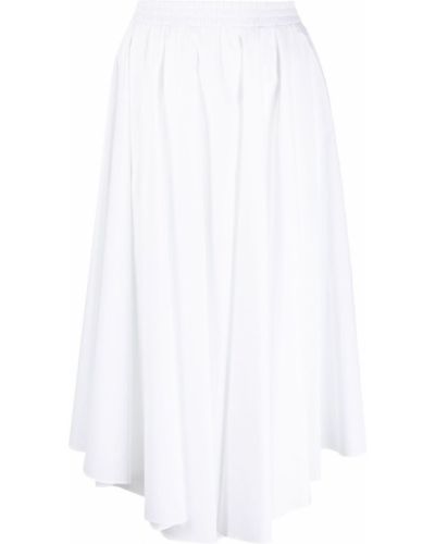 Falda larga Michael Michael Kors blanco