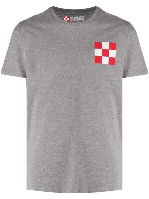 Camiseta con estampado Mc2 Saint Barth gris