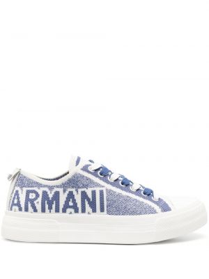 Sneakers Emporio Armani blå