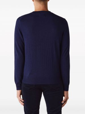 Sweter z wełny merino Marant niebieski