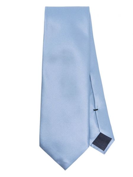 Žakardinis dryžuotas šilkinis kaklaraištis Tom Ford