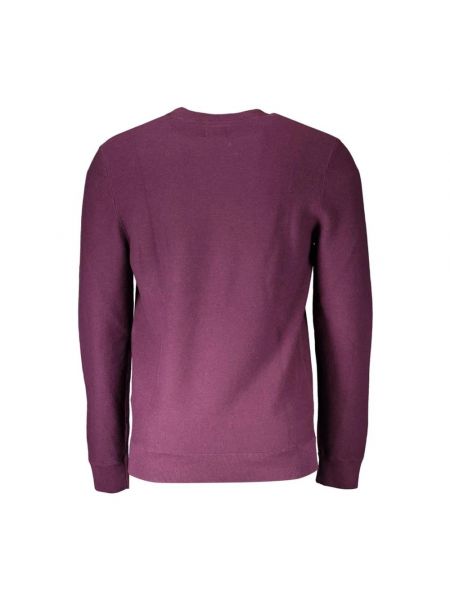 Jersey de tela jersey de cuello redondo Dockers violeta
