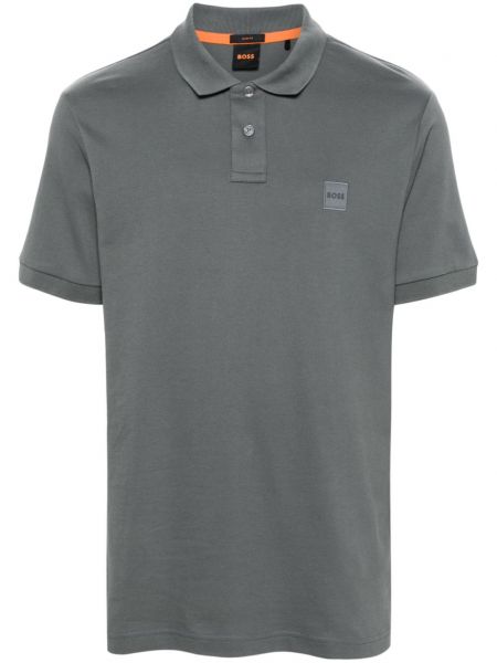 Poloshirt Boss grå