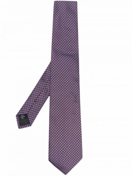 Corbata de seda Calvin Klein violeta