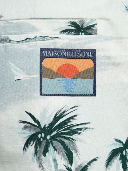 Bombažne kratke hlače Maison Kitsuné