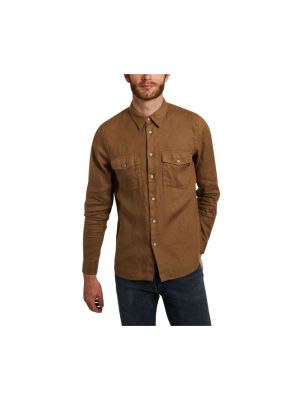 Chemise Ps By Paul Smith marron