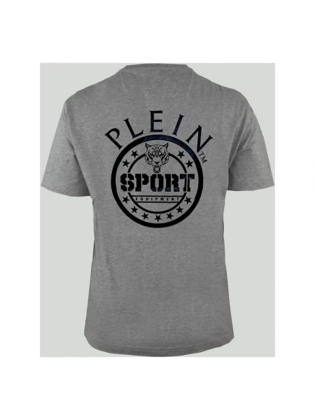 Camiseta de algodón manga corta de cuello redondo Plein Sport