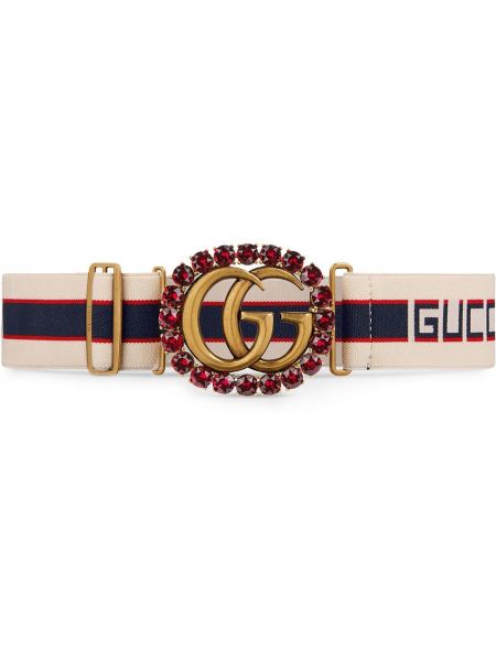 Pruhovaný pásek Gucci