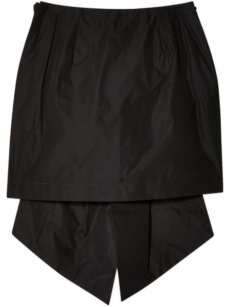 Мини пола с панделка Simone Rocha черно