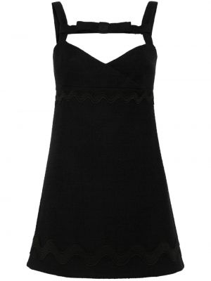 Mini šaty Patou černé