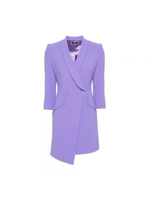 Robe de cocktail Elisabetta Franchi violet