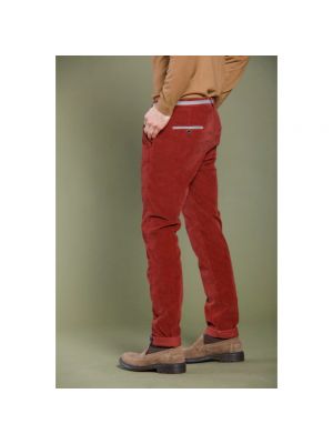 Pantalones chinos Mason's rojo