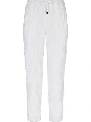 Pantalones de chándal Fendi blanco