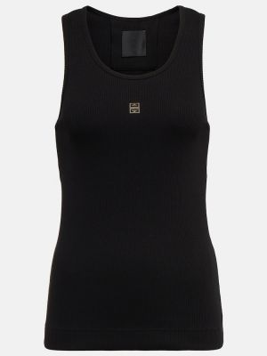 Bavlnený tank top Givenchy čierna