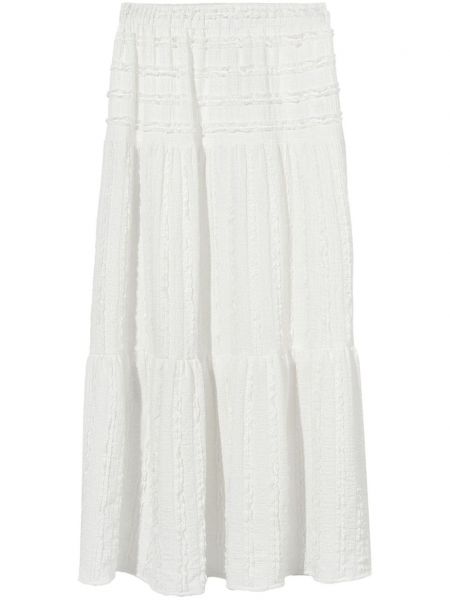 Maxi φούστα B+ab λευκό