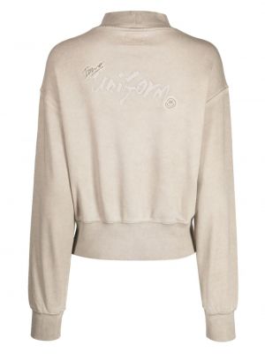 Sweatshirt aus baumwoll mit print Izzue grau