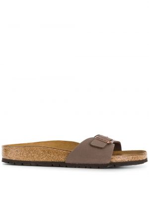 Sandaler med reim ingen hæl Birkenstock brun