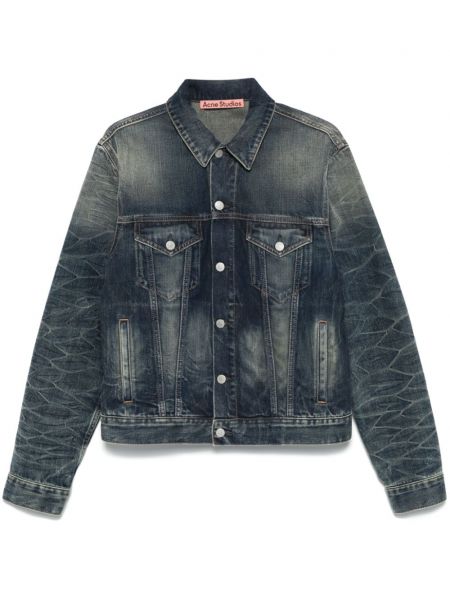 Denimjakke Acne Studios blå