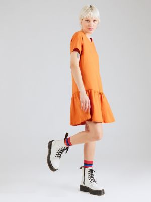 Mini suknele Urban Classics oranžinė