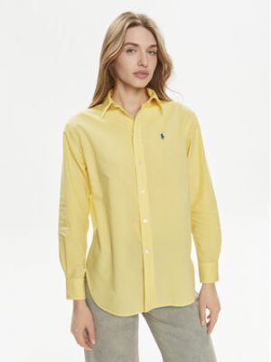 Košile Polo Ralph Lauren zlatá