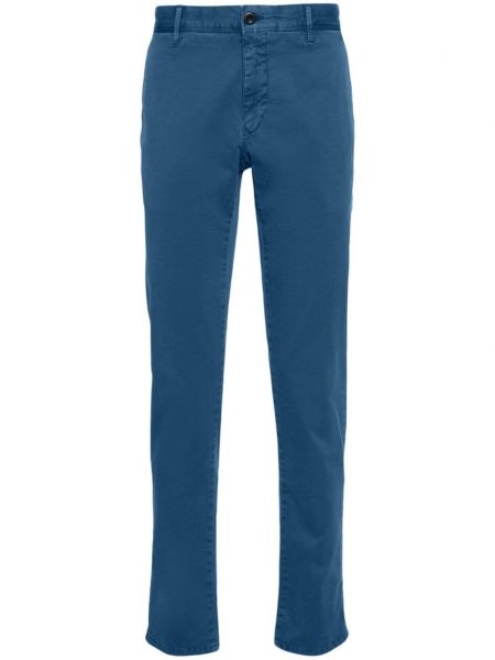 Egyenes szárú nadrág Incotex kék
