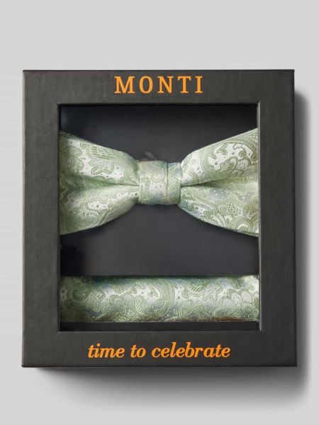 Zielony krawat Monti