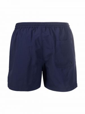 Shorts mit print Msgm blau