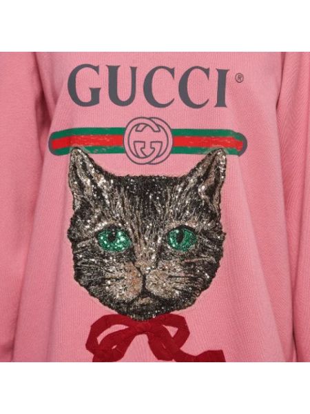 Sudadera de malla Gucci Vintage rosa