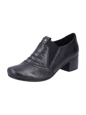 Полуотворени обувки Rieker черно