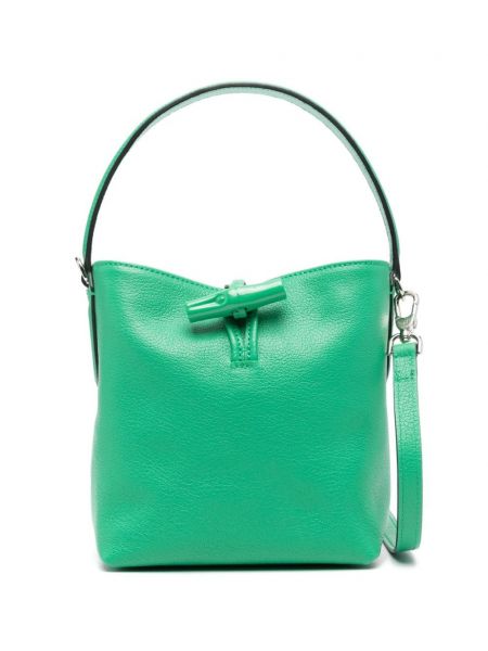 Nákupná taška Longchamp zelená