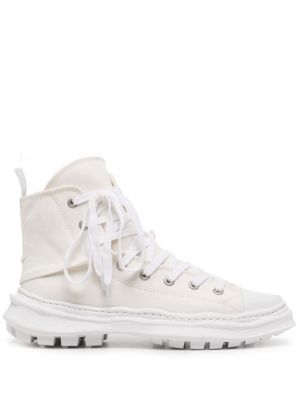 Sneakers με φερμουάρ Yohji Yamamoto λευκό