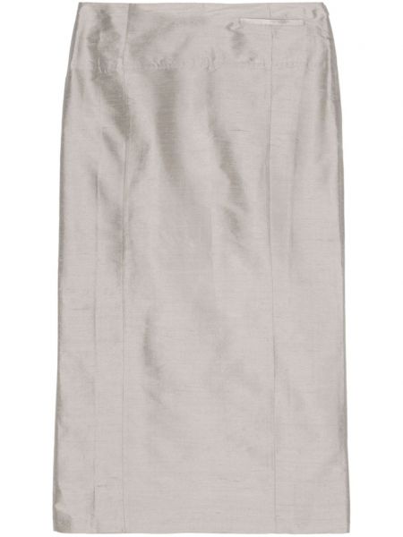 Μεταξωτή μάλλινη φούστα με χαμηλή μέση Paloma Wool