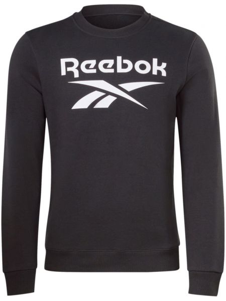 Painettu collegepaita Reebok musta