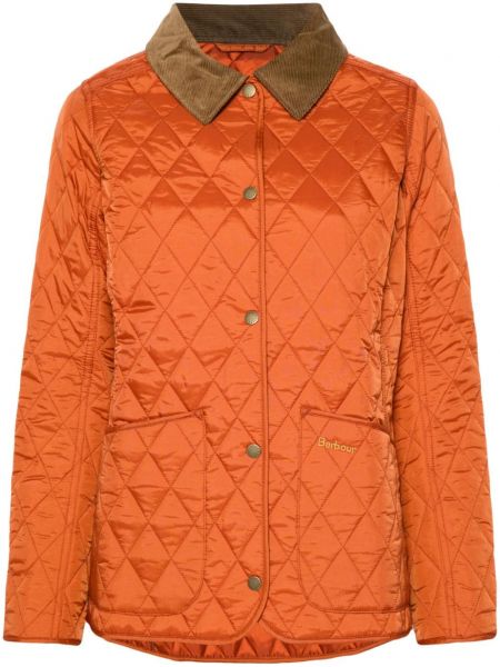 Pitkä takki Barbour oranssi