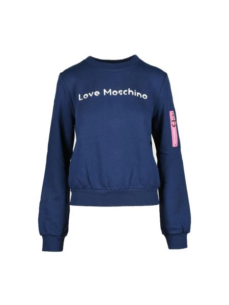 Bluza Love Moschino niebieska