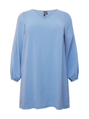 Haljina košulja Vero Moda Curve plava