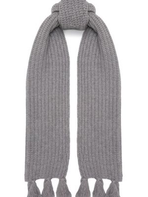 Кашемировый шарф Ftc серый