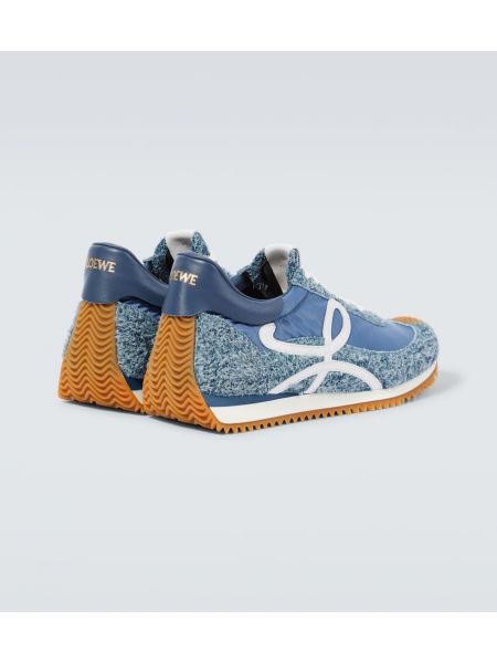 Deri sneaker Loewe mavi