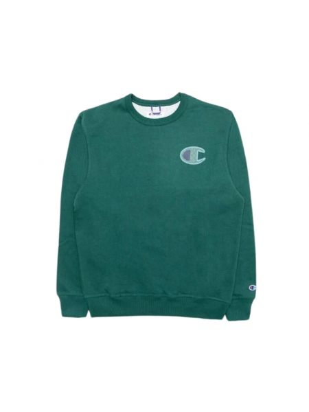 Sweatshirt mit langen ärmeln mit rundem ausschnitt Champion grün