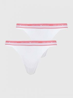 Brazyliany Emporio Armani Underwear białe