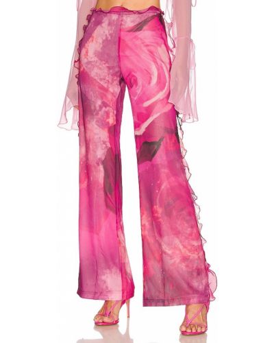 Kalhoty Kim Shui, růžová