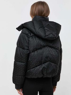 Oversized téli kabát Boss fekete