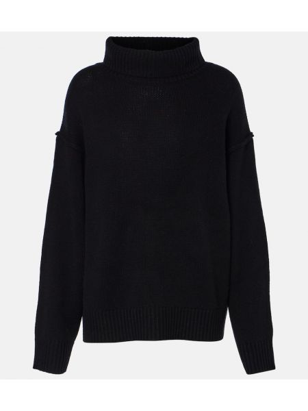 Cashmere ull turtleneck Jardin Des Orangers svart