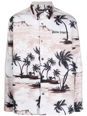 Hemd mit print Palm Angels