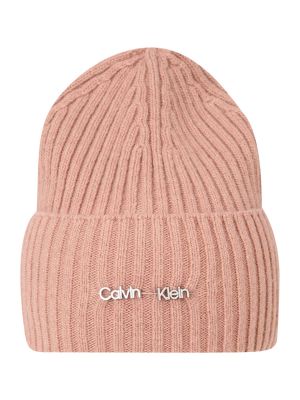 Kepurė Calvin Klein rožinė