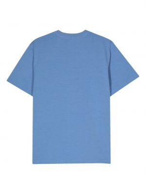 T-shirt à imprimé Sunflower bleu