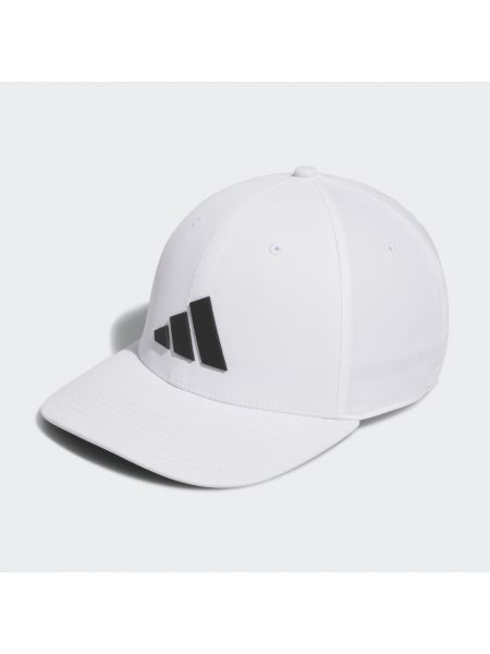 Biała czapka z daszkiem Adidas