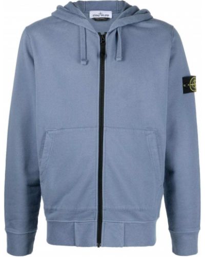 Zip hettegenser Stone Island blå